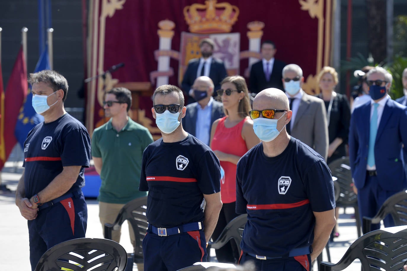 Fotos: Homenaje en Alcantarilla a las víctimas del coronavirus en la Región
