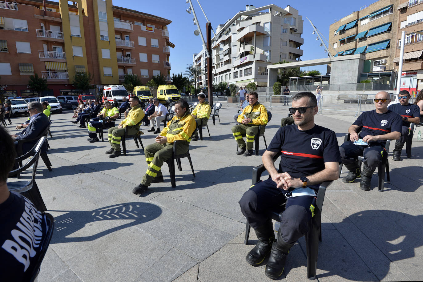 Fotos: Homenaje en Alcantarilla a las víctimas del coronavirus en la Región