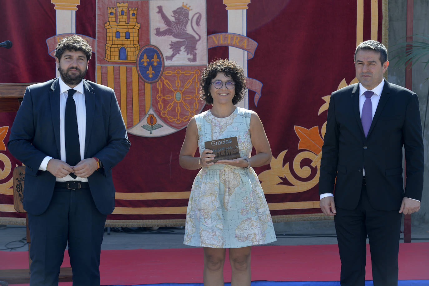 Fotos: Homenaje en Alcantarilla a las víctimas del coronavirus en la Región