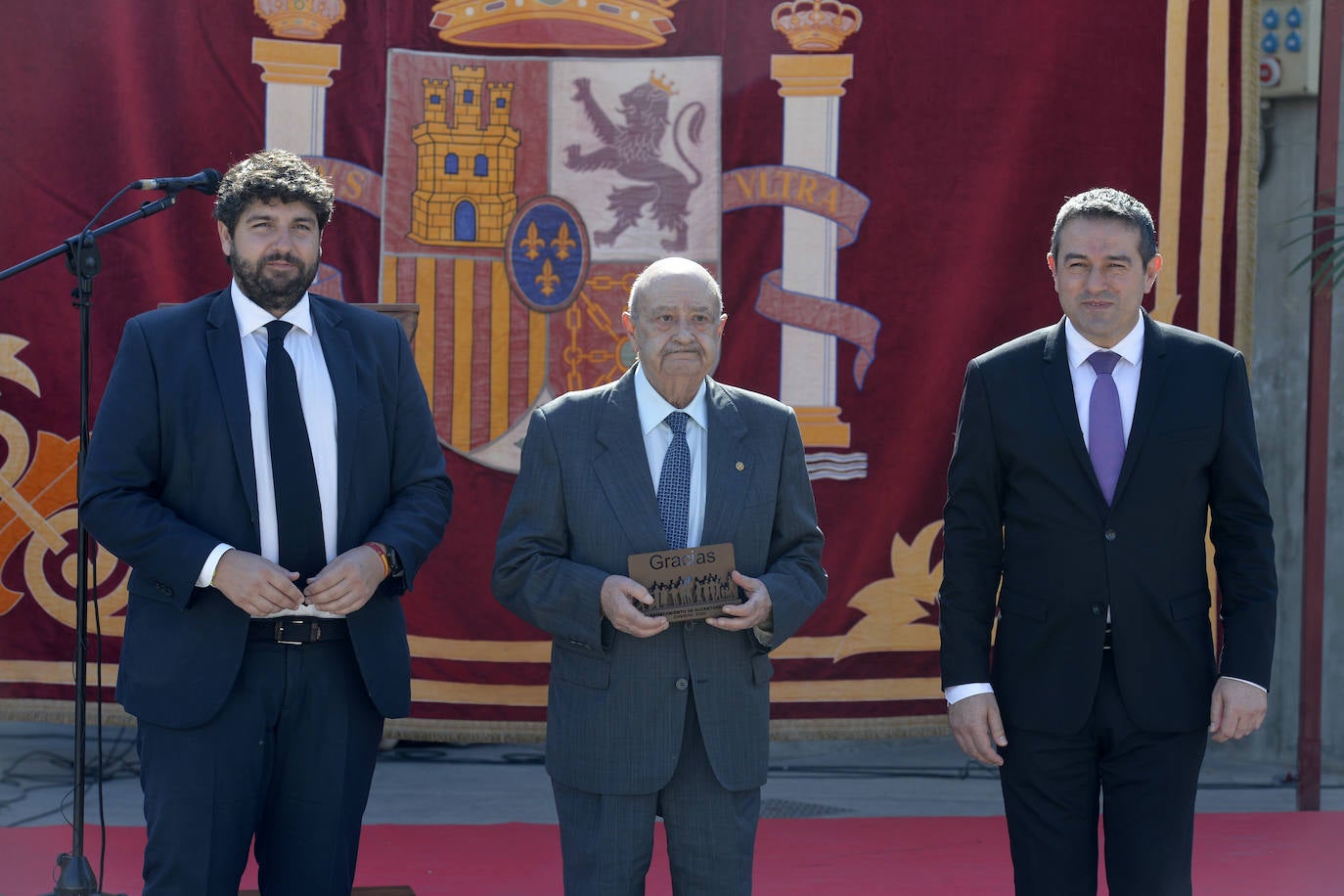 Fotos: Homenaje en Alcantarilla a las víctimas del coronavirus en la Región