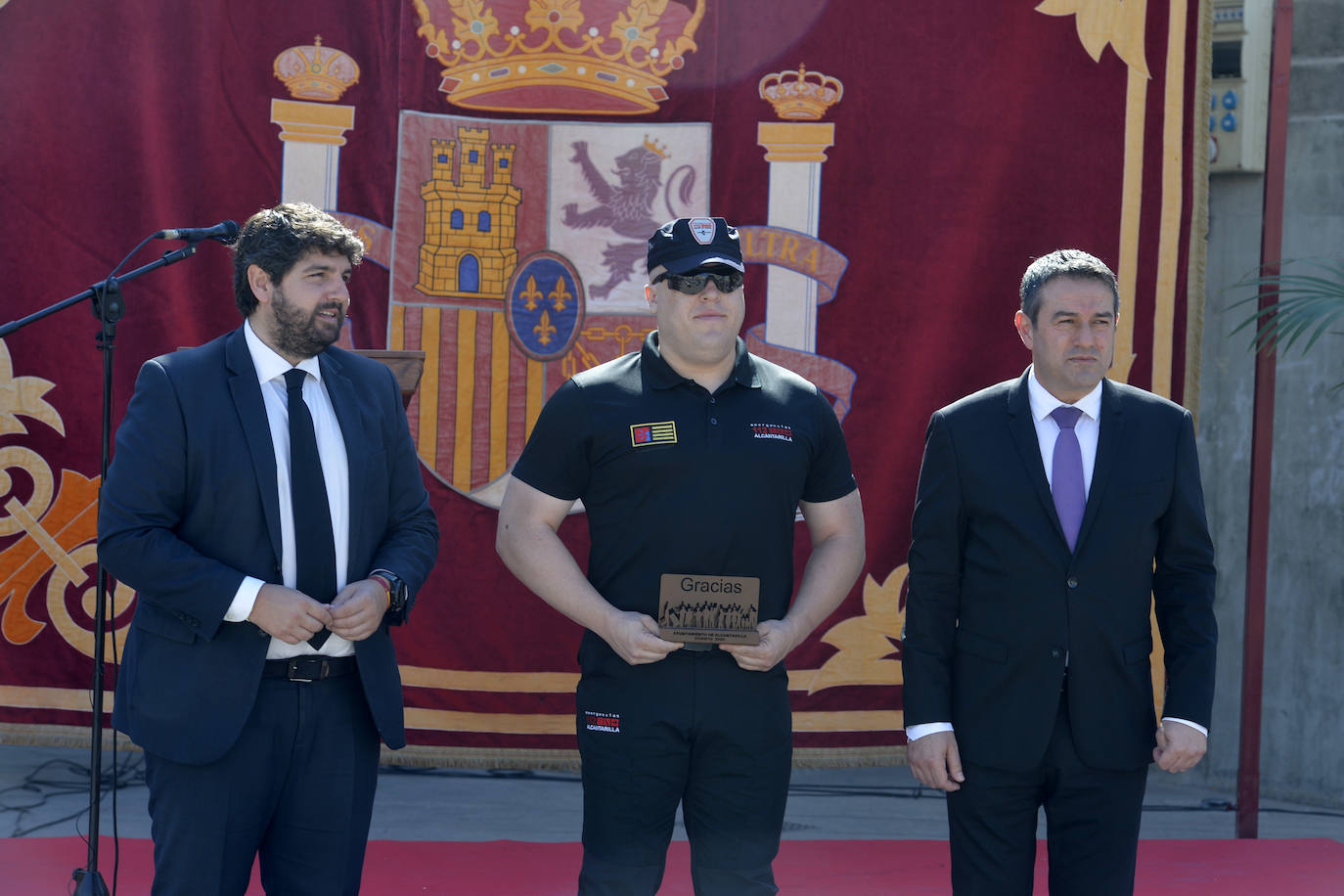 Fotos: Homenaje en Alcantarilla a las víctimas del coronavirus en la Región