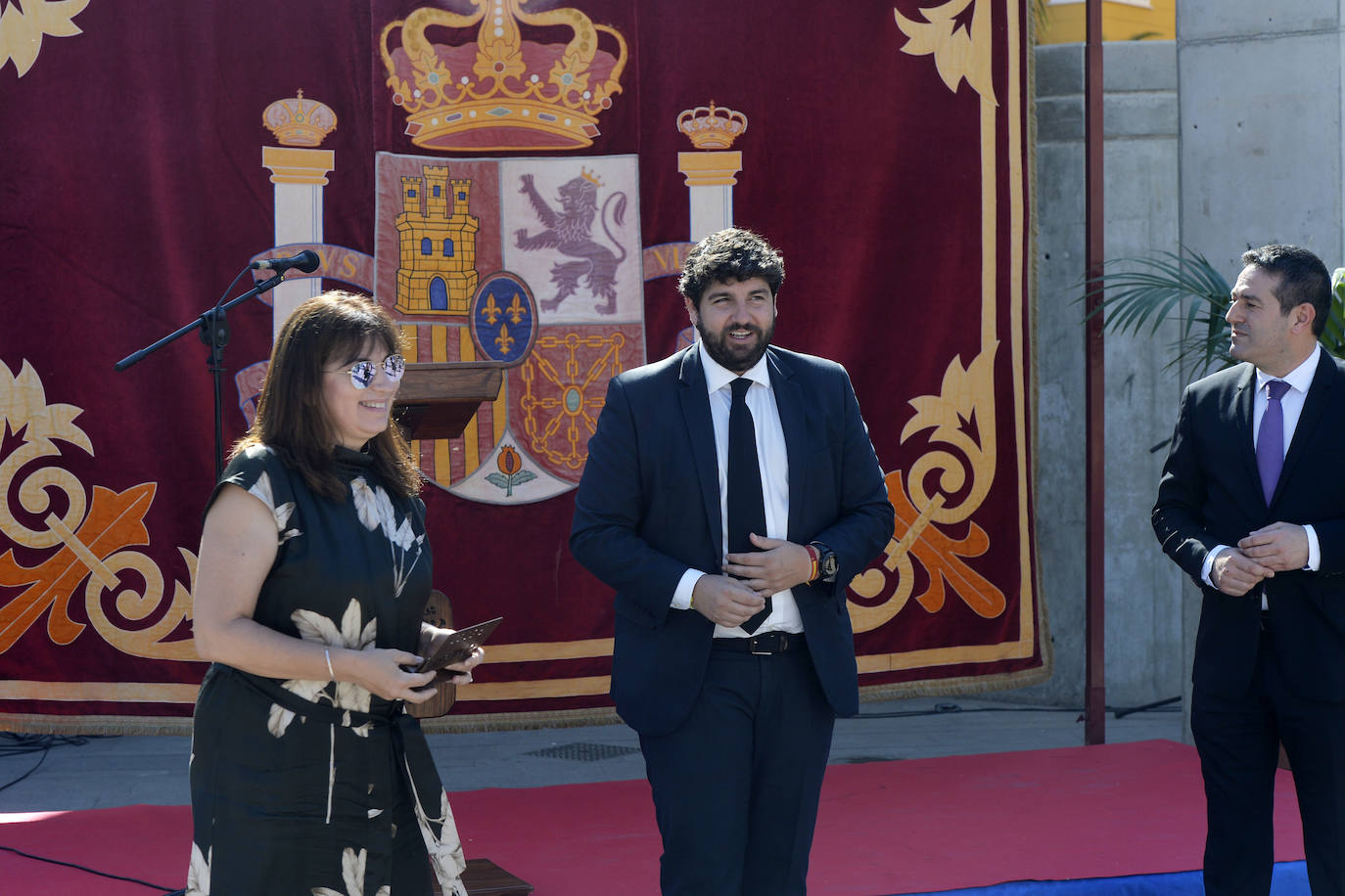 Fotos: Homenaje en Alcantarilla a las víctimas del coronavirus en la Región