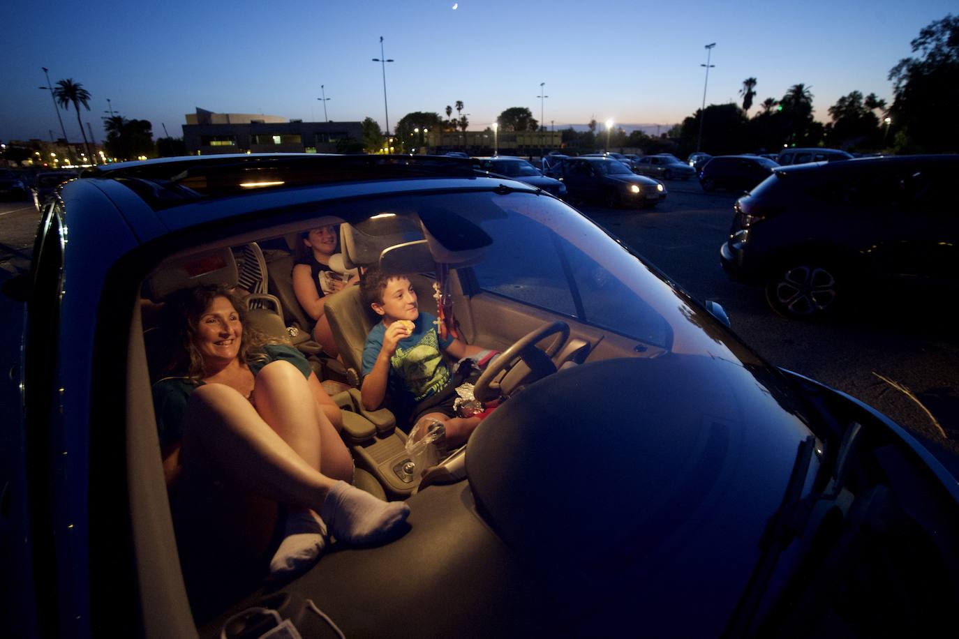 Fotos: Autocine a &#039;lo americano&#039;, sin salir del coche