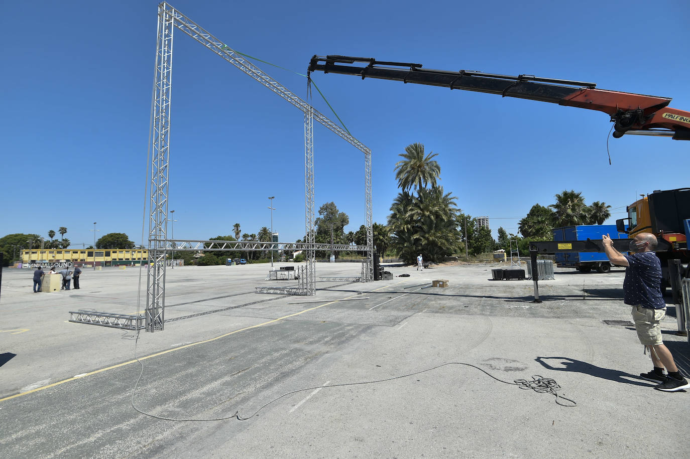 Fotos: Agotadas las 180 invitaciones para el autocine de esta noche en Murcia