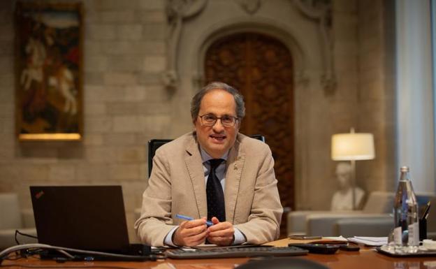 Quim Torra, presidente de la Generalitat. 