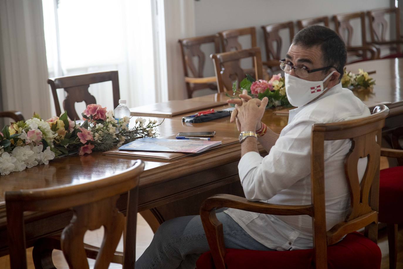 Fotos: José López se niega a disculparse con el jefe técnico de Infraestructuras