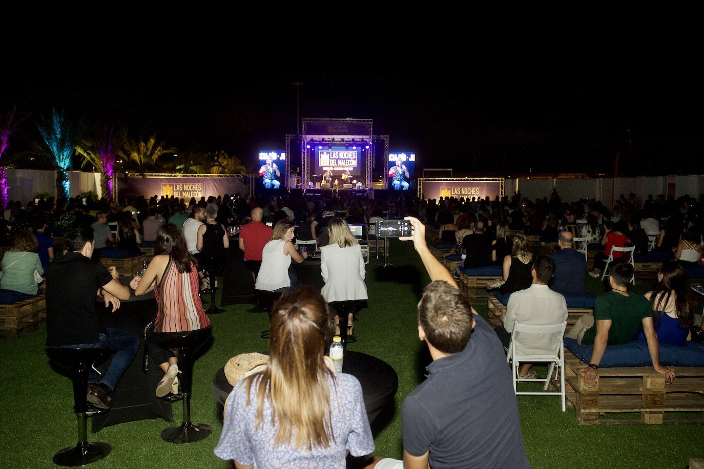 Fotos: Reecuentro de M Clan en las Noches del Malecón