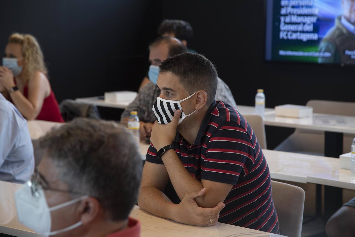 Fotos: Belmonte y Breis, con los suscriptores de LA VERDAD