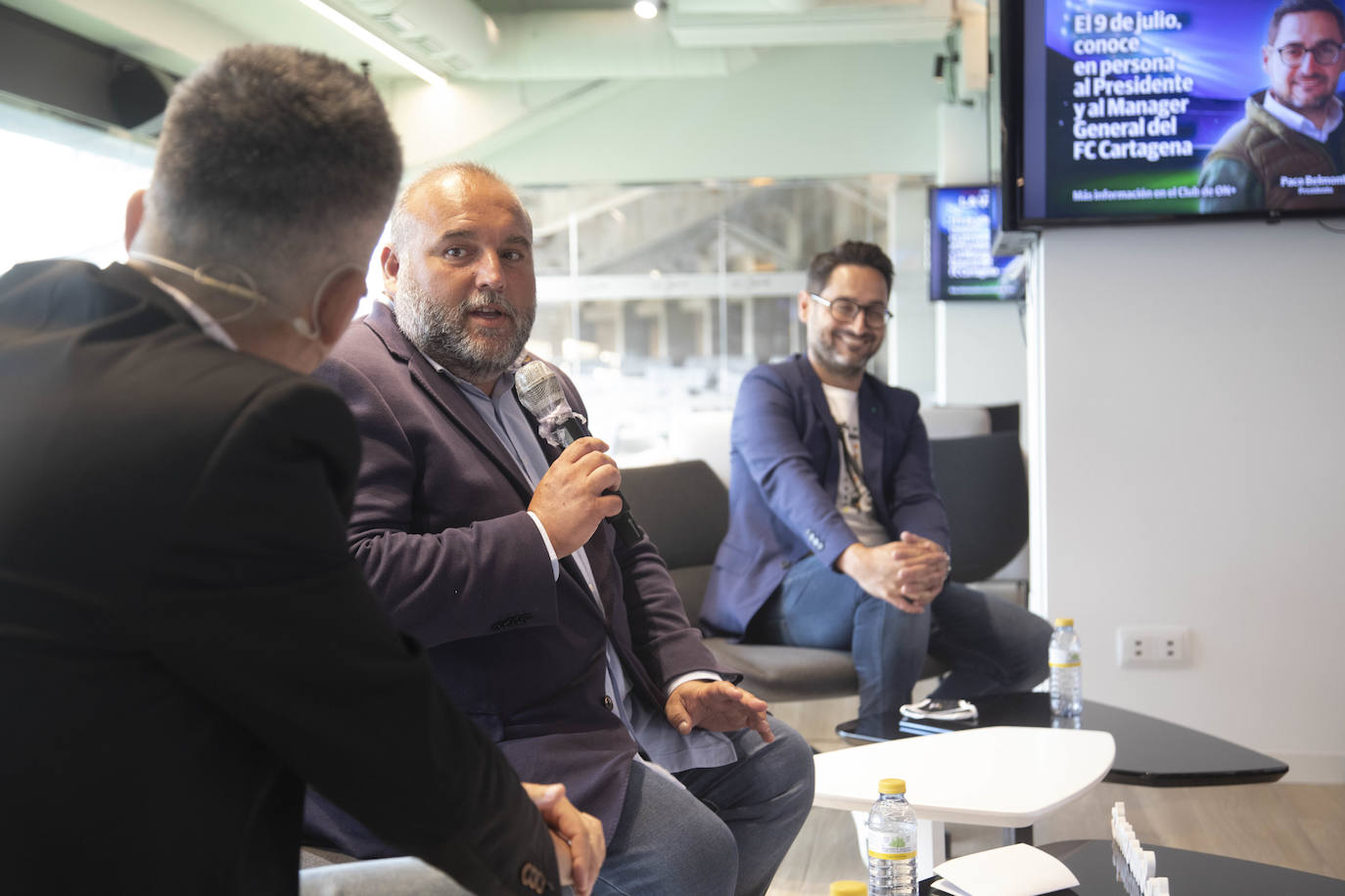 Fotos: Belmonte y Breis, con los suscriptores de LA VERDAD