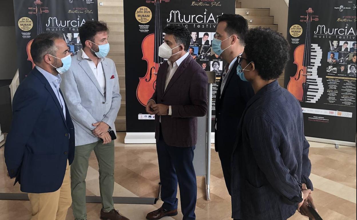 Presentación de la cuarta edición de 'MurciArt Music Festival'.