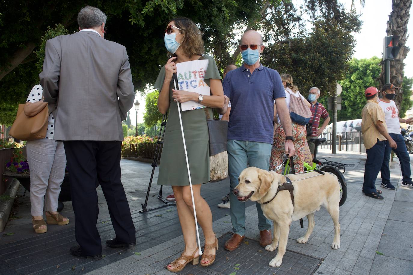 Fotos: Más semáforos &#039;smart&#039; en Murcia para garantizar la seguridad de las personas ciegas