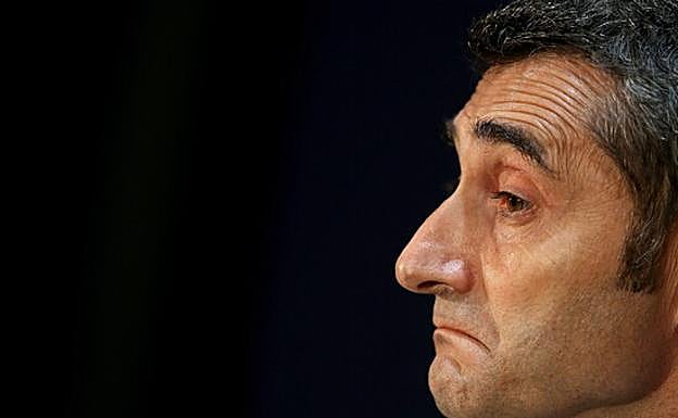 Ernesto Valverde, ex entrenador del Barcelona. 