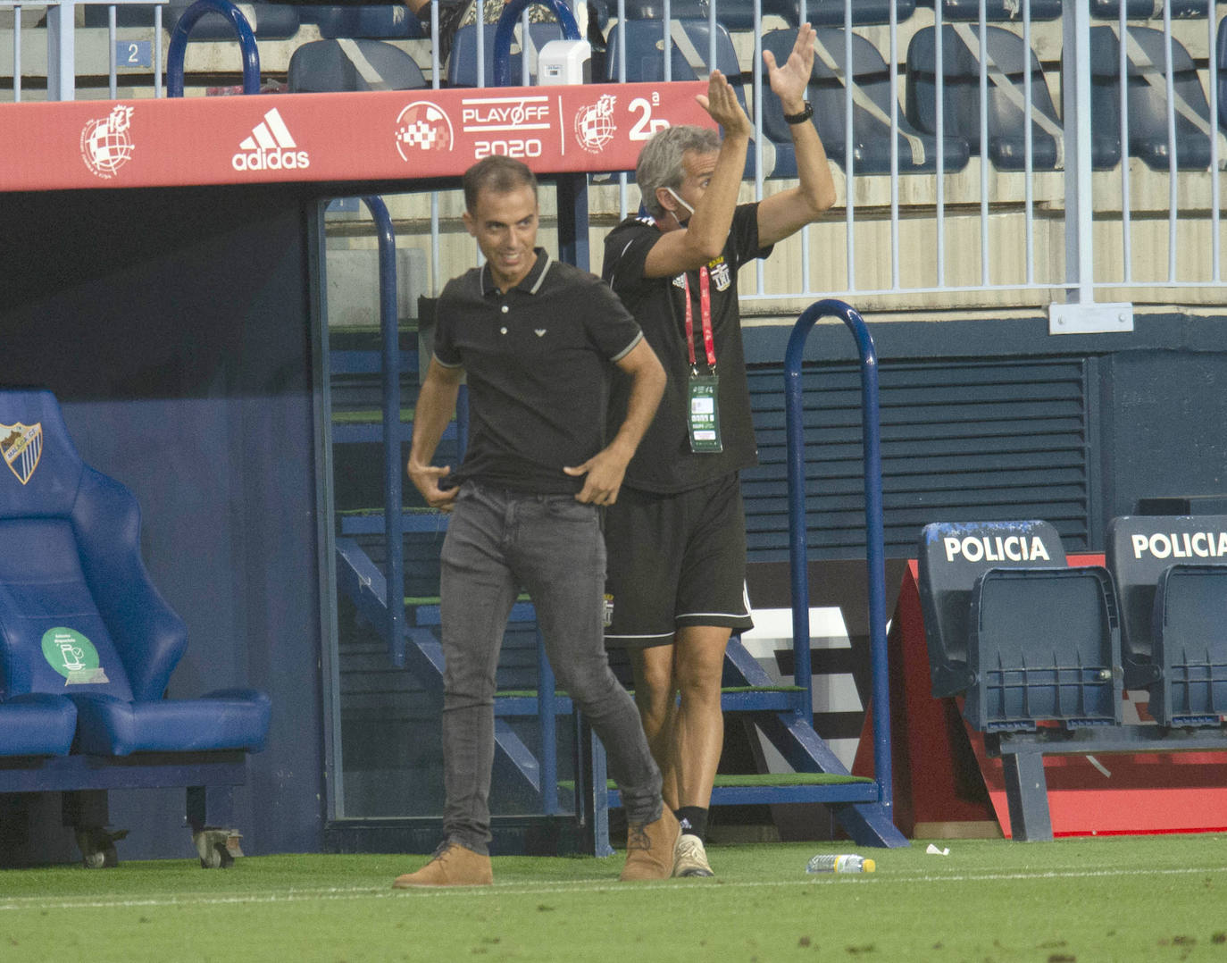 Fotos: La primera parte del FC Cartagena-Atlético Baleares, en imágenes