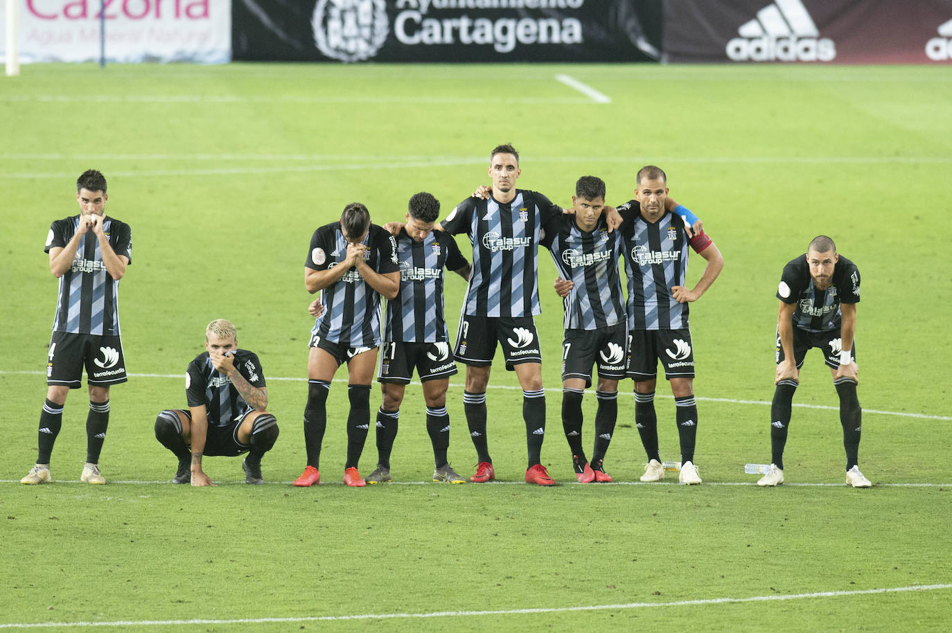 Fotos: La primera parte del FC Cartagena-Atlético Baleares, en imágenes