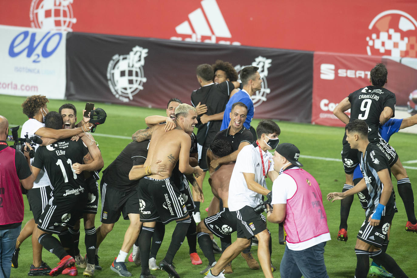 Fotos: La primera parte del FC Cartagena-Atlético Baleares, en imágenes