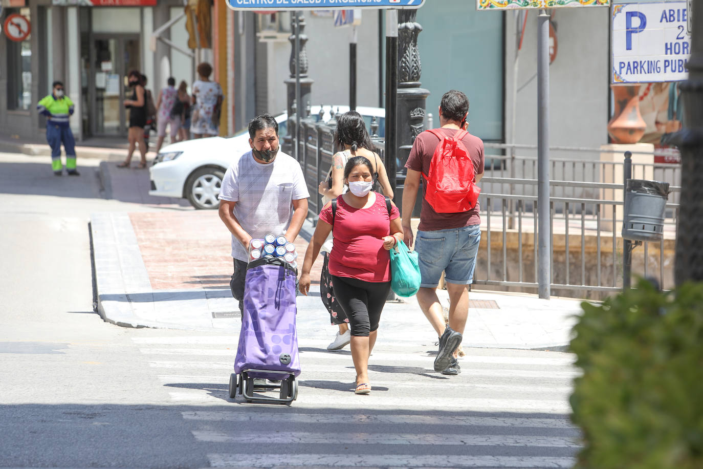 Fotos: La Comunidad confina a los 32.000 habitantes de Totana dentro del municipio