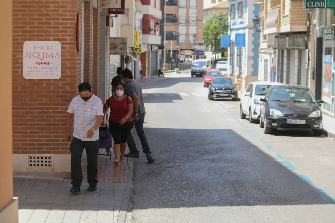 Fotos: La Comunidad confina a los 32.000 habitantes de Totana dentro del municipio
