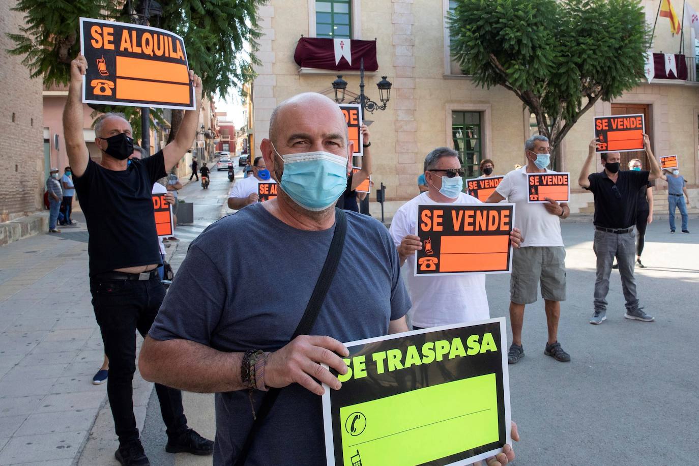 Fotos: La Comunidad confina a los 32.000 habitantes de Totana dentro del municipio