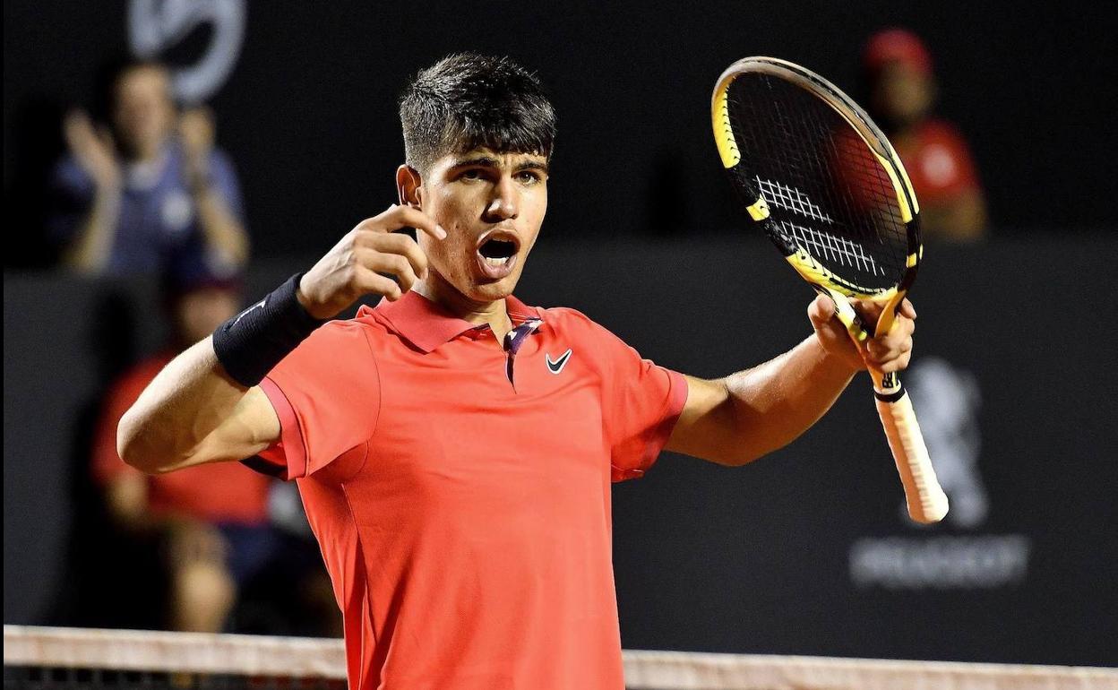 Carlos Alcaraz, en una fotografía de archivo.