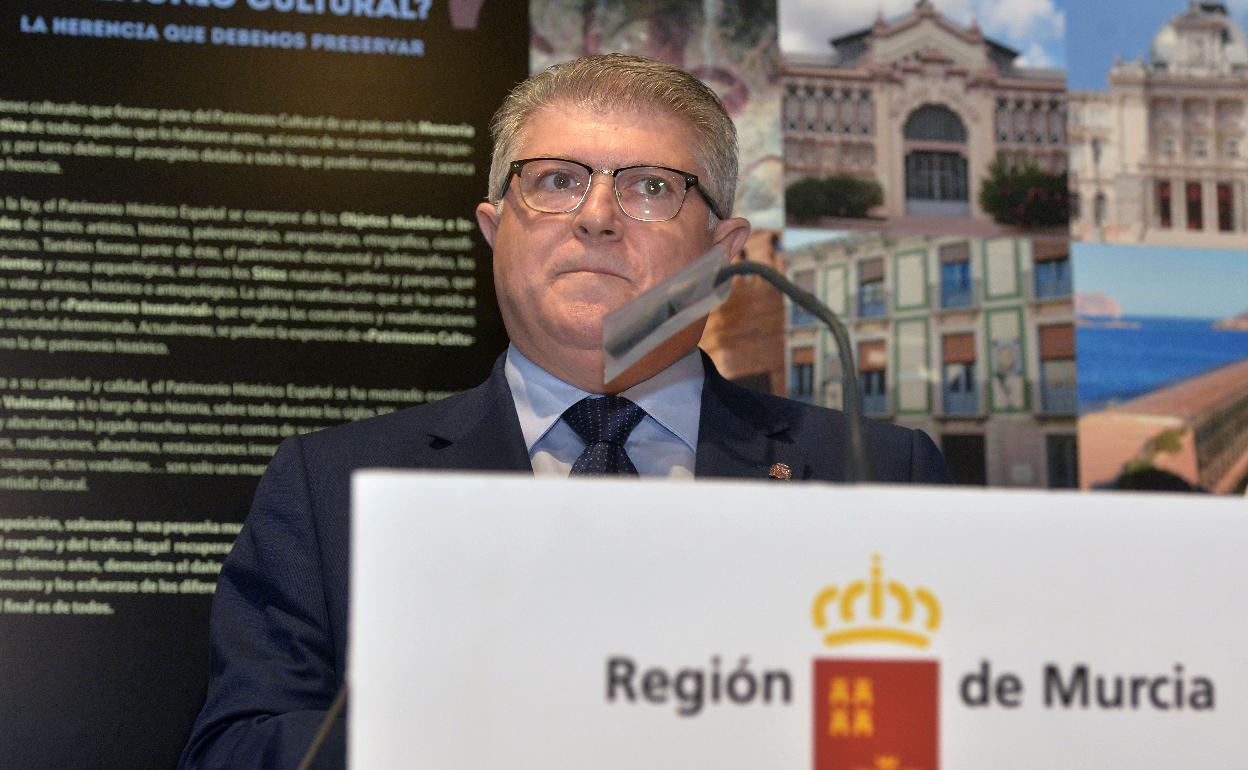 El delegado del Gobierno en la Región, José Vélez, en una fotografía de archivo.