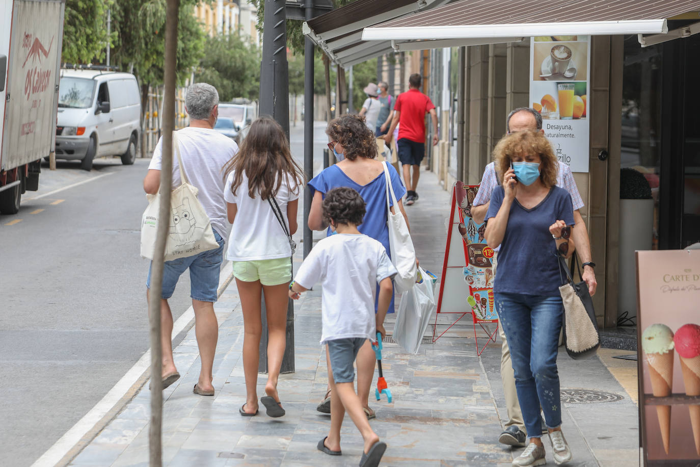 Fotos: Lorca ordena el cierre de parques y pistas deportivas tras 16 positivos en coronavirus