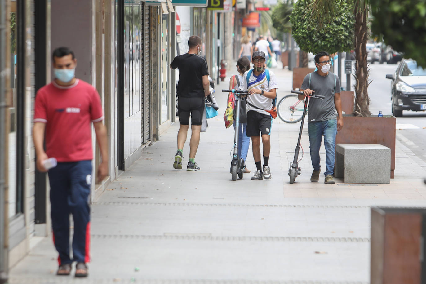 Fotos: Lorca ordena el cierre de parques y pistas deportivas tras 16 positivos en coronavirus