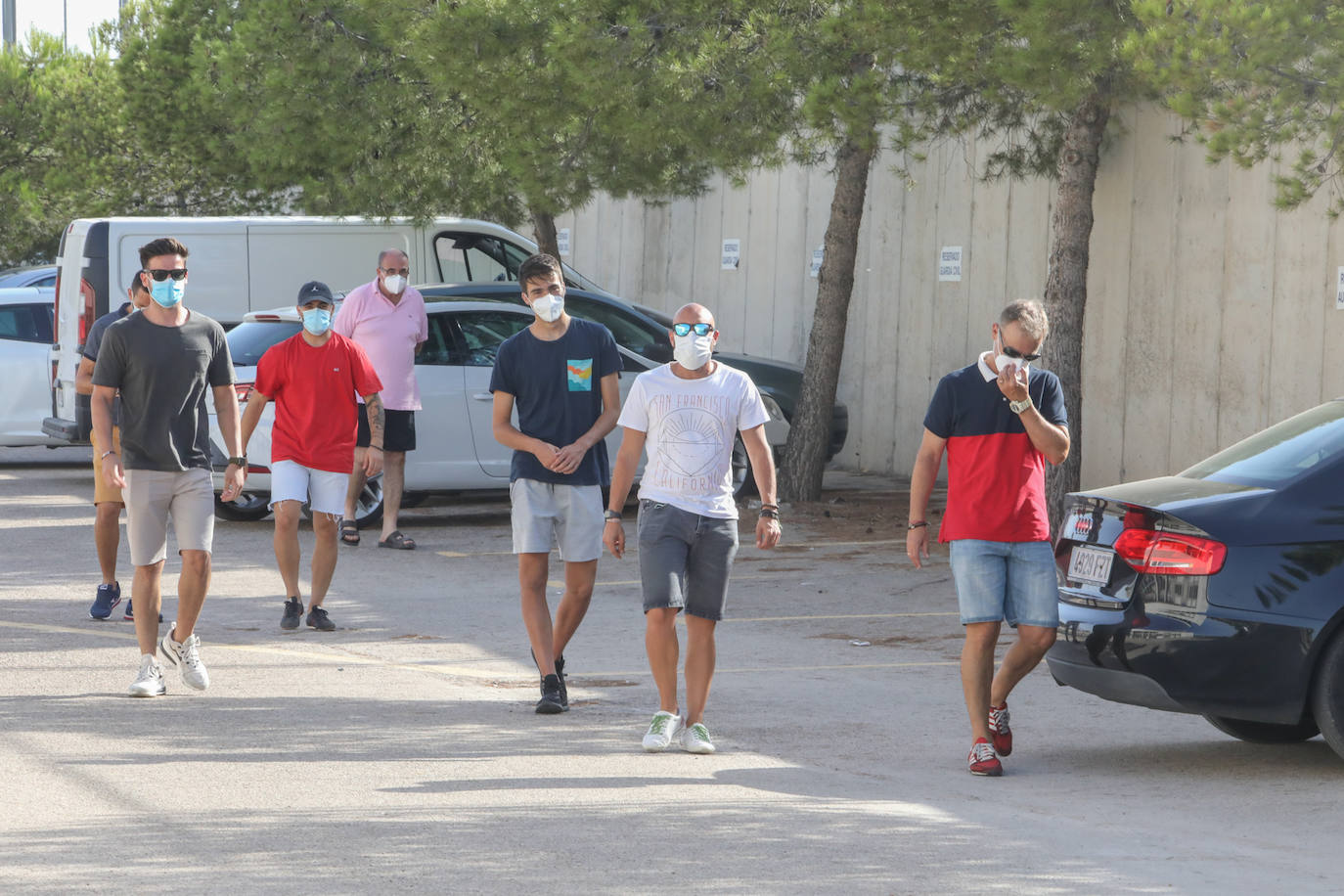 Fotos: Todos los jugadores de Lorca y Pulpileño dan negativo en los test de la Federación