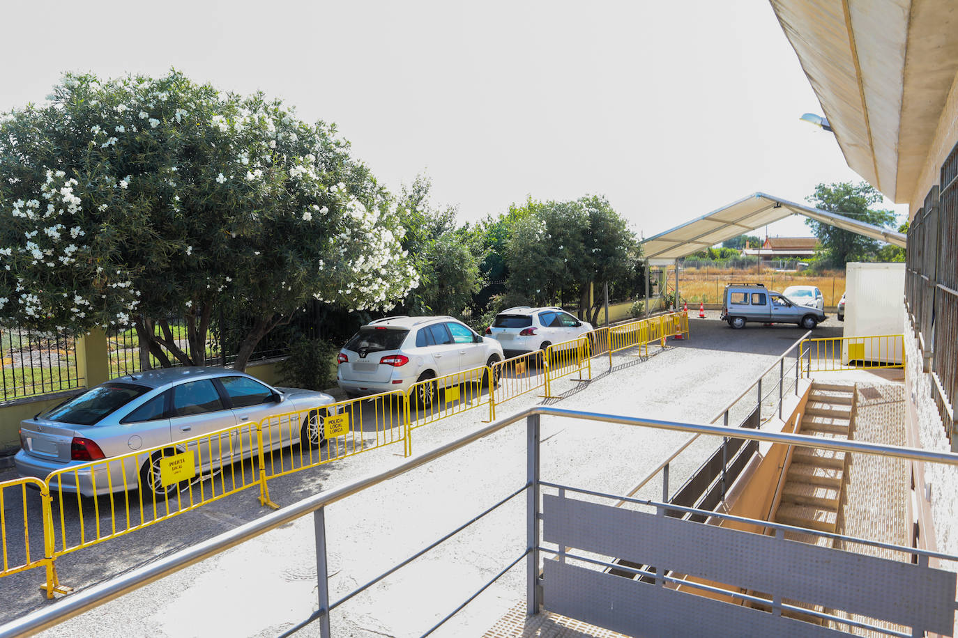 Fotos: Récord de PCR en Lorca para tratar de atajar un brote que sigue en expansión