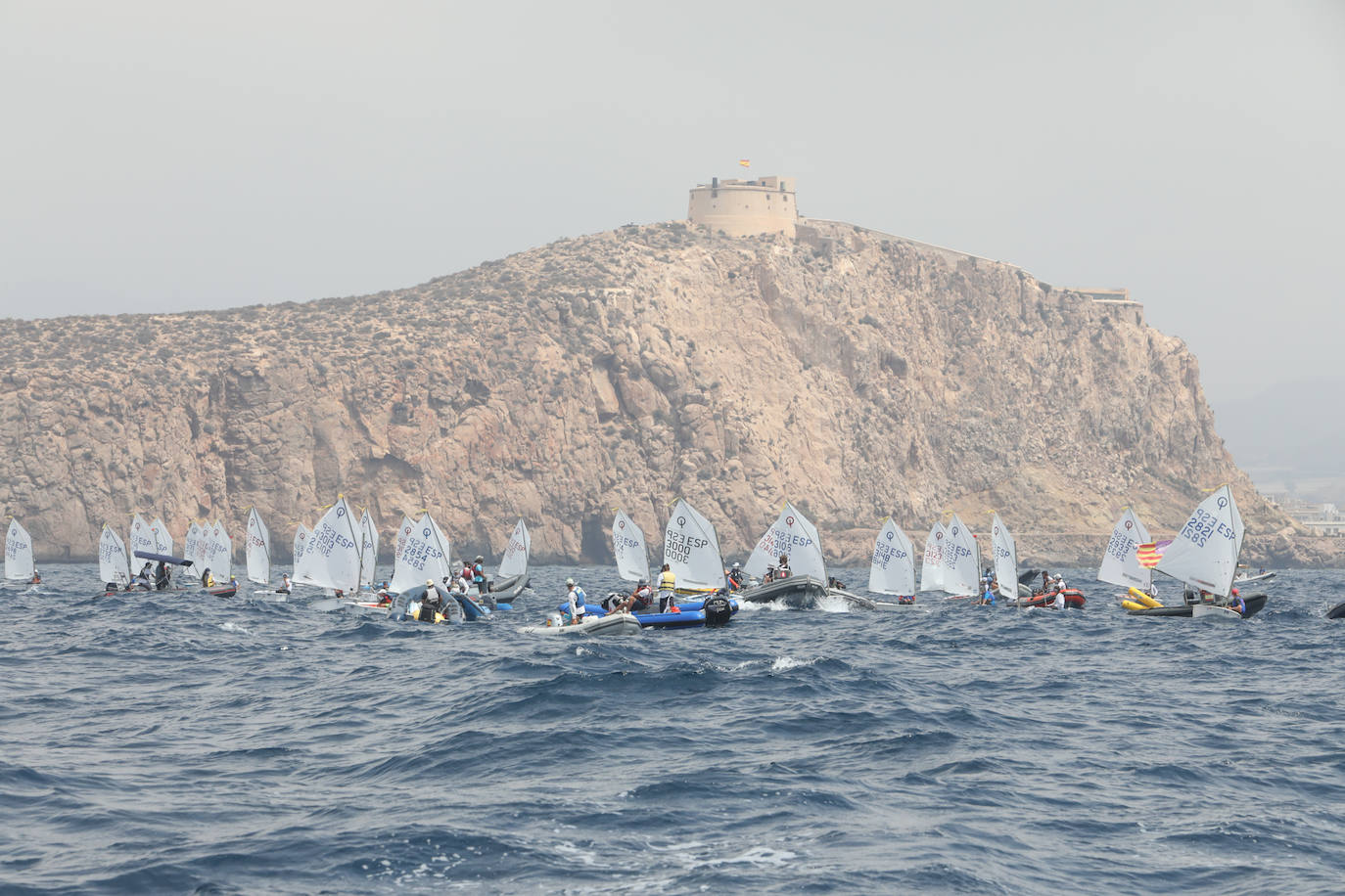 Fotos: Campeonato de España clase Optimist celebrado en Águilas