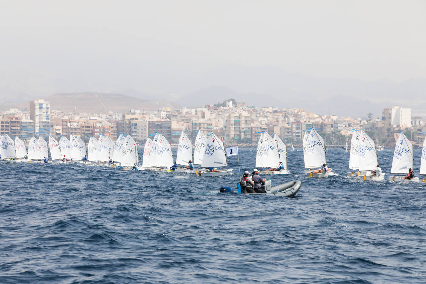 Fotos: Campeonato de España clase Optimist celebrado en Águilas
