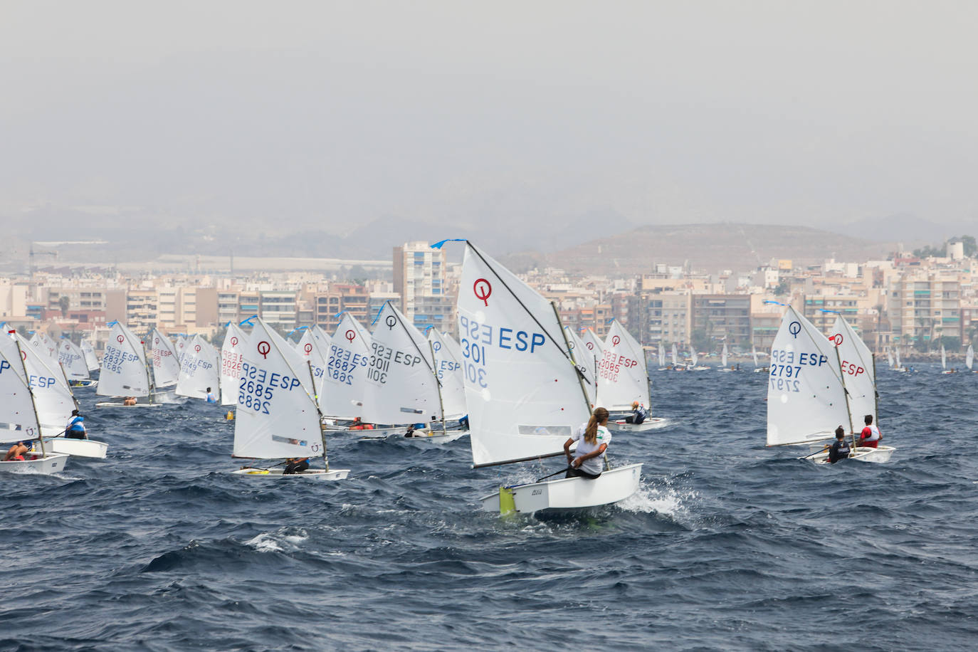 Fotos: Campeonato de España clase Optimist celebrado en Águilas
