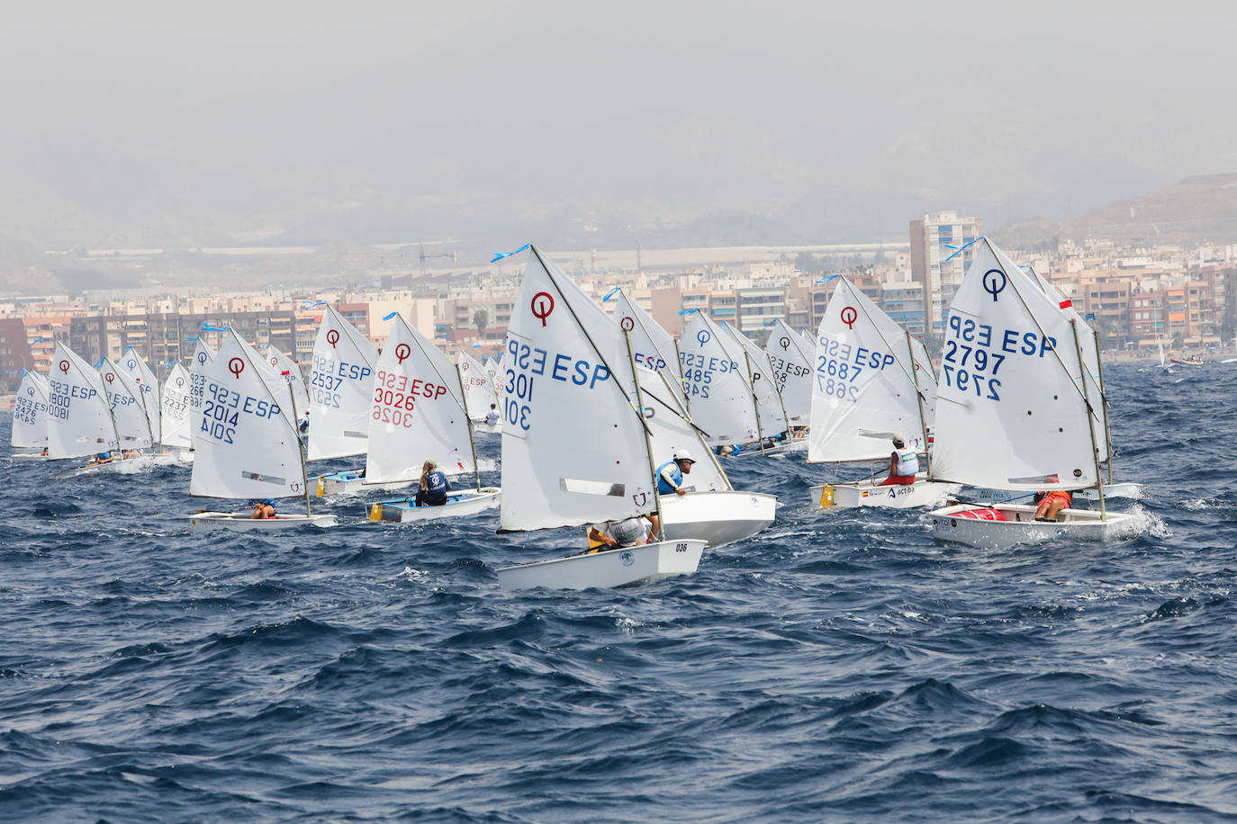 Fotos: Campeonato de España clase Optimist celebrado en Águilas