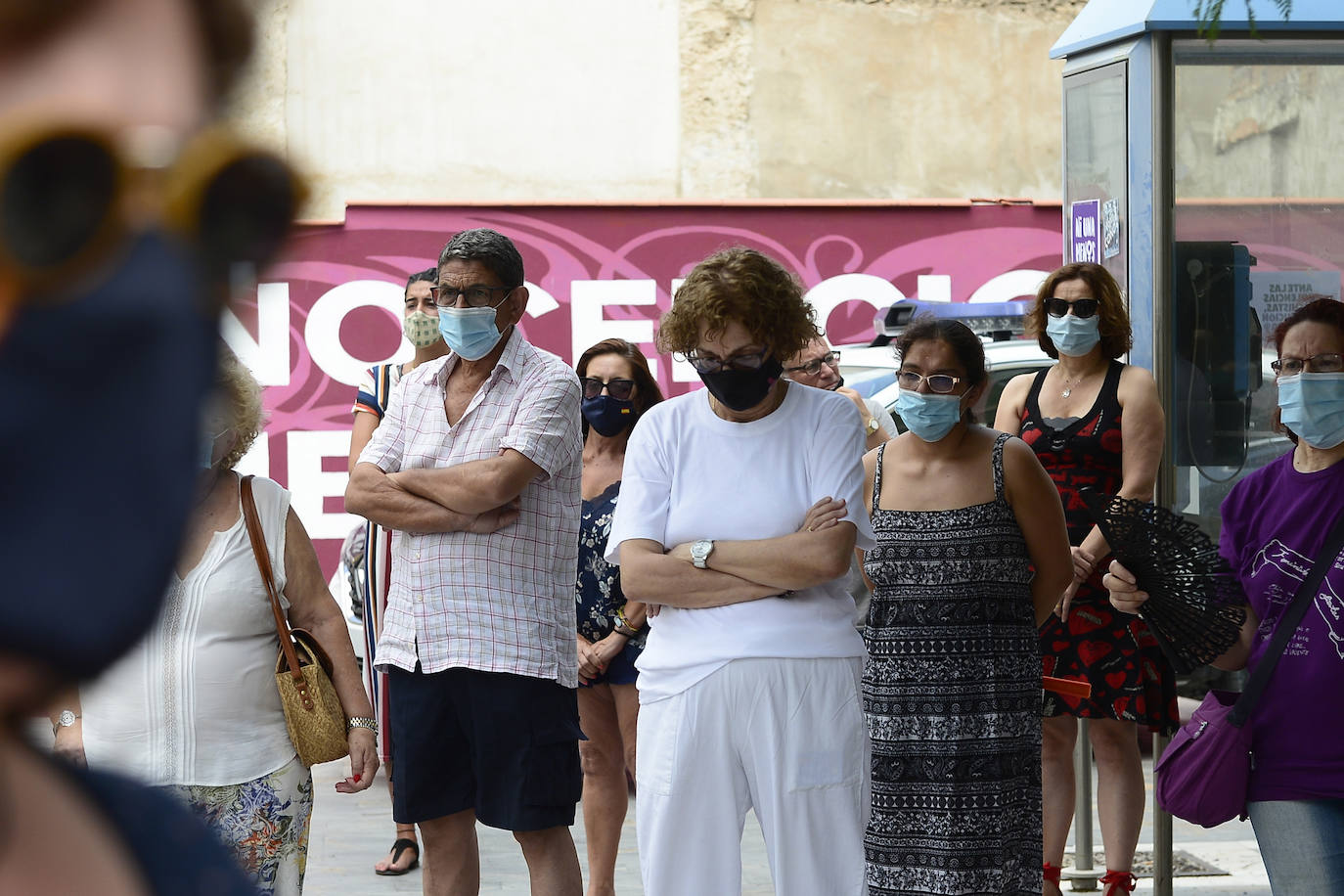 Fotos: Concentración contra la violencia de género en Archena
