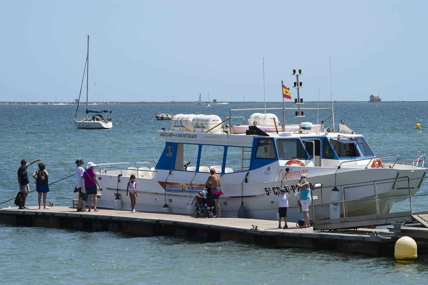 Fotos: Playas del Mar Menor durante este mes de agosto