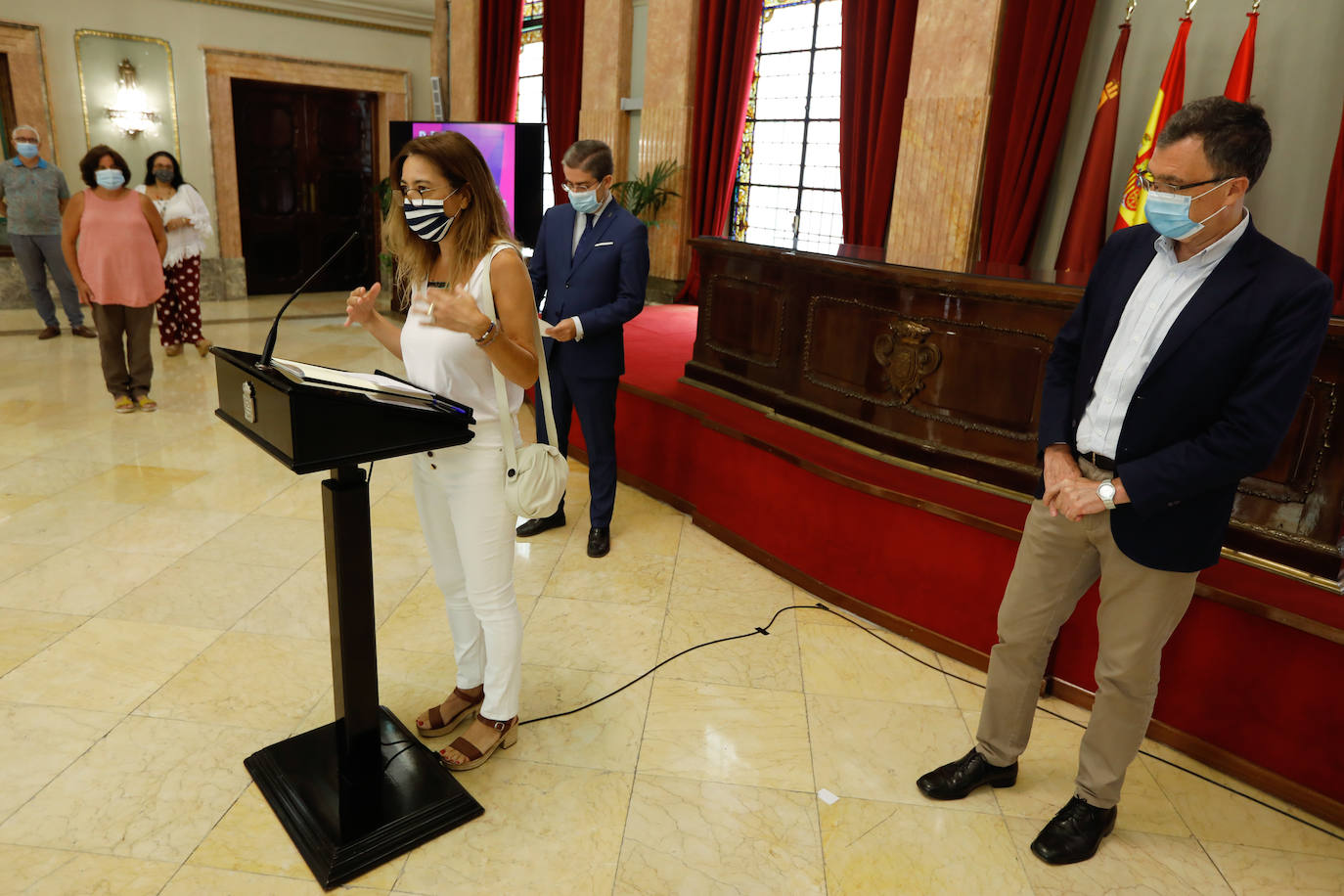 Fotos: Presentación de los proyectos seleccionados por el Ayuntamiento de Murcia para &#039;Reactivos Culturales&#039;