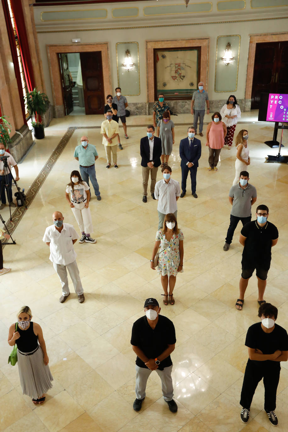 Fotos: Presentación de los proyectos seleccionados por el Ayuntamiento de Murcia para &#039;Reactivos Culturales&#039;