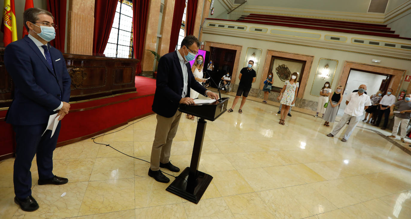 Fotos: Presentación de los proyectos seleccionados por el Ayuntamiento de Murcia para &#039;Reactivos Culturales&#039;