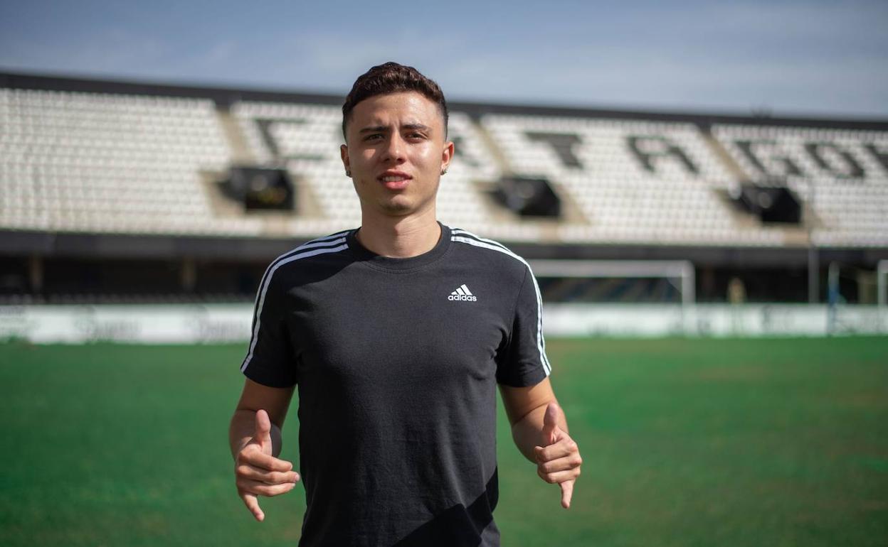 Pedro Neves, en el Cartagonova. 