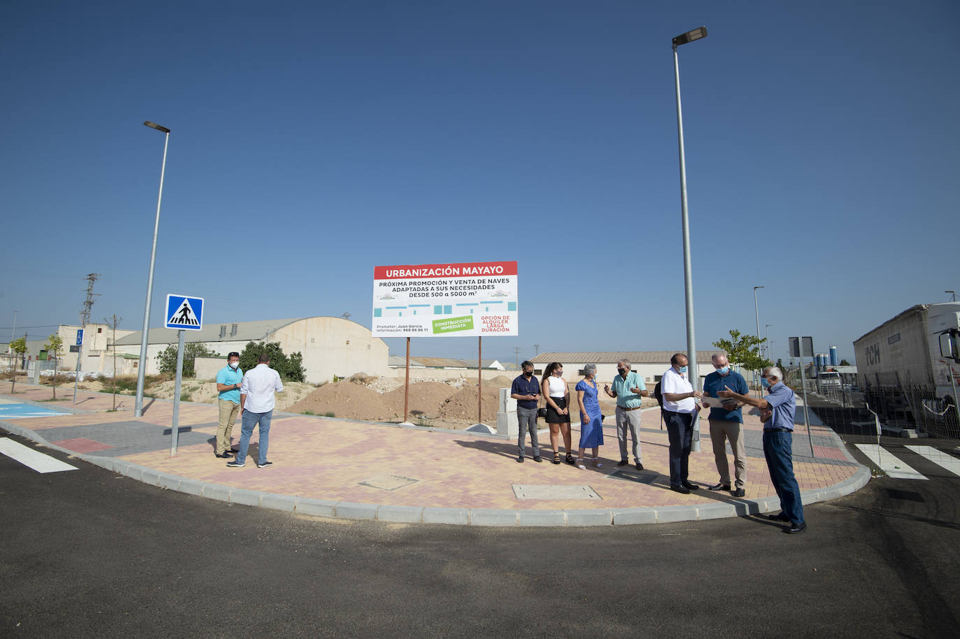 Fotos: El polígono industrial de El Mayayo, en la pedanía murcia de El Palmar, acogerá a treinta nuevas empresas