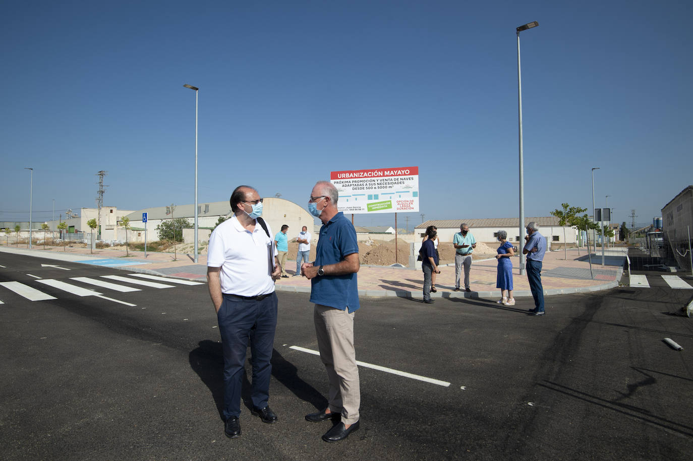 Fotos: El polígono industrial de El Mayayo, en la pedanía murcia de El Palmar, acogerá a treinta nuevas empresas