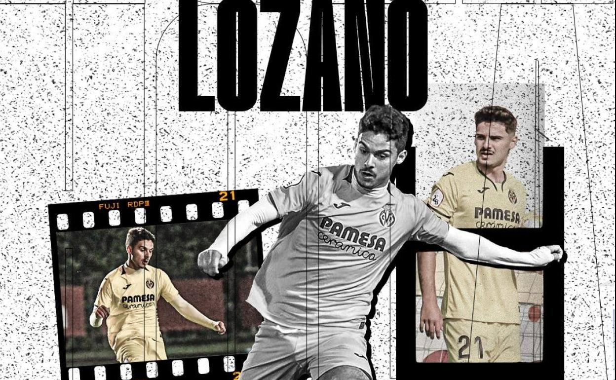 Anuncio del fichaje de Sergio Lozano.