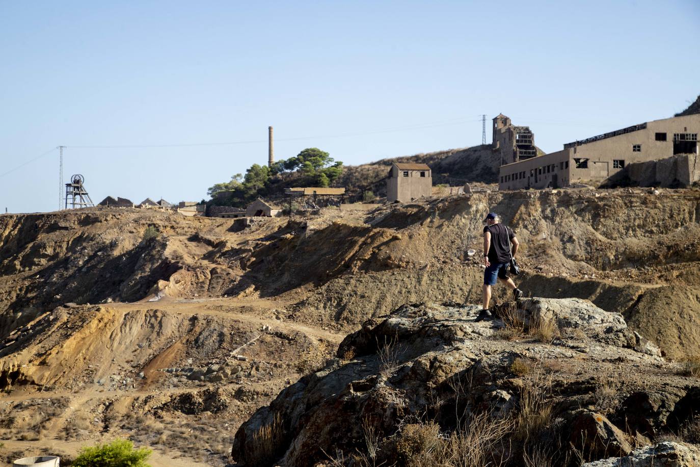 Vistas del Cabezo Rajao desde el Cabezo Agudo.