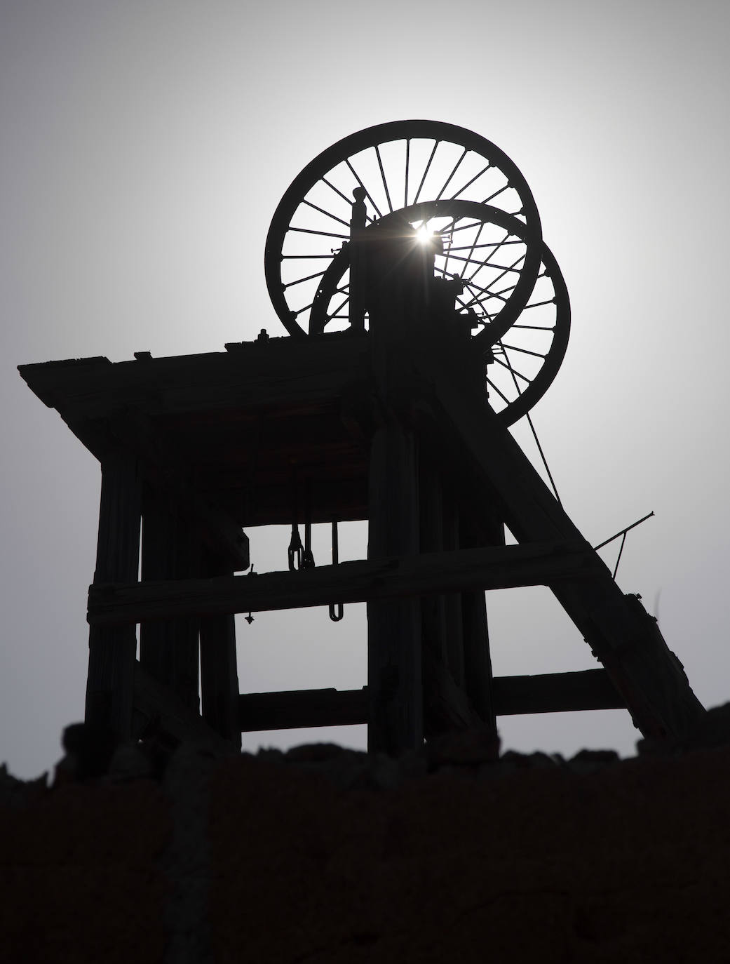 Mina María Jesús en el Cabezo Agudo.