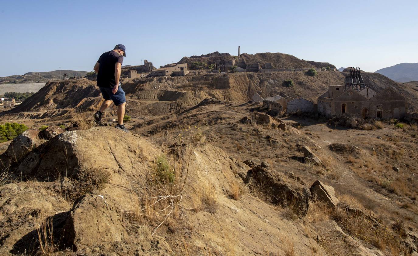 Vistas del Cabezo Rajao desde el Cabezo Agudo.