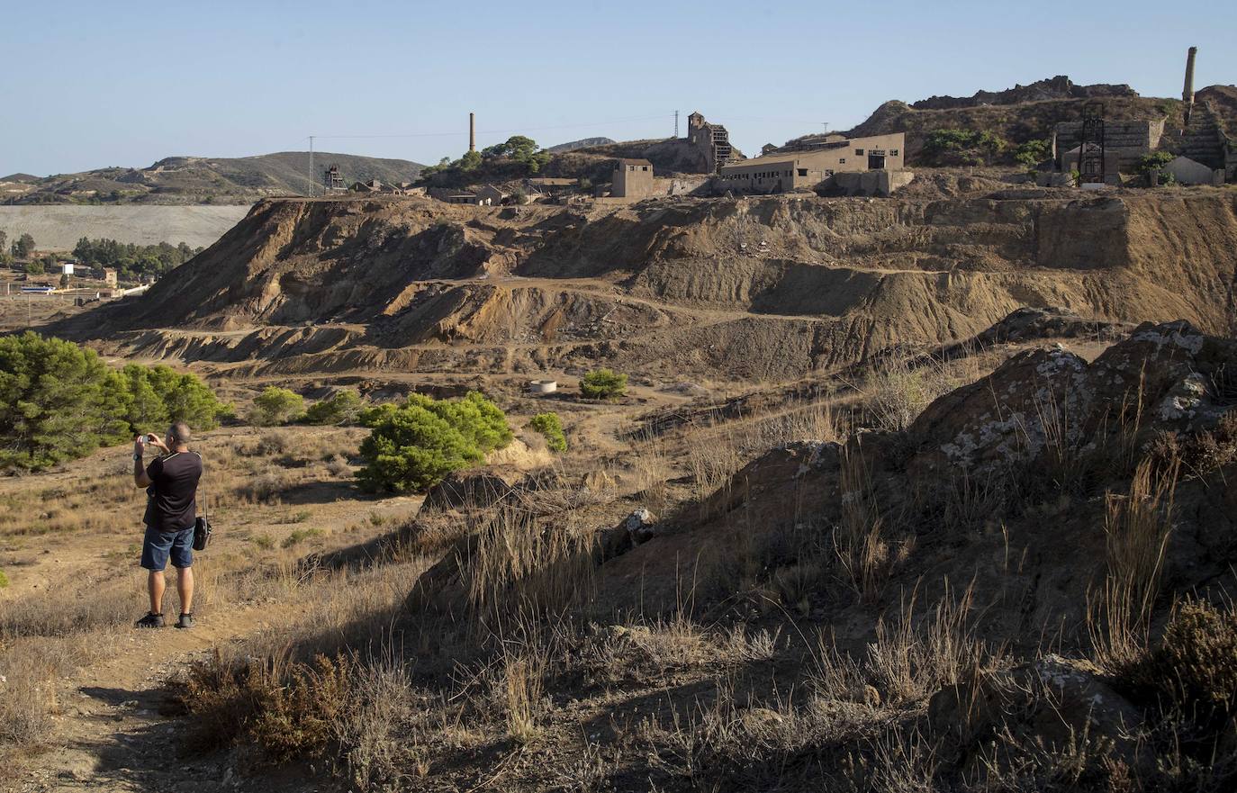 Vistas del Cabezo Rajao desde el Cabezo Agudo.