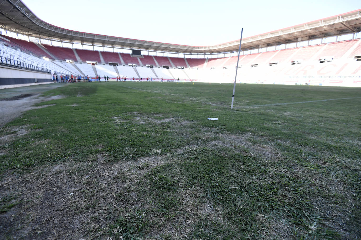 Fotos: El Real Murcia vuelve a entrenar