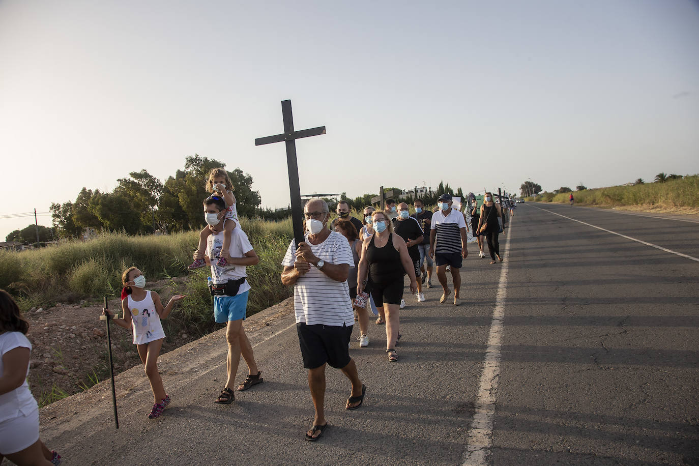 Fotos: Nueva protesta por la entrada de aguas contaminadas en el Mar Menor