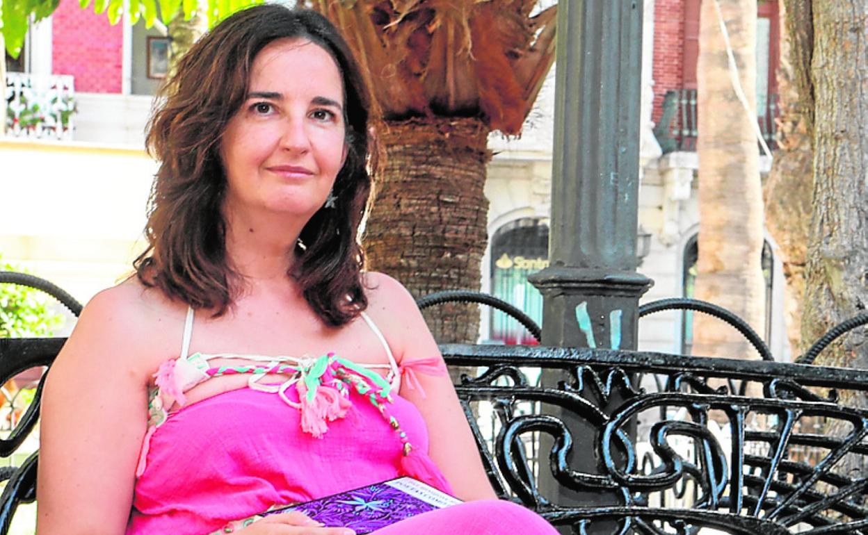 Paz Hinojosa Mellado, ayer, en Águilas. 