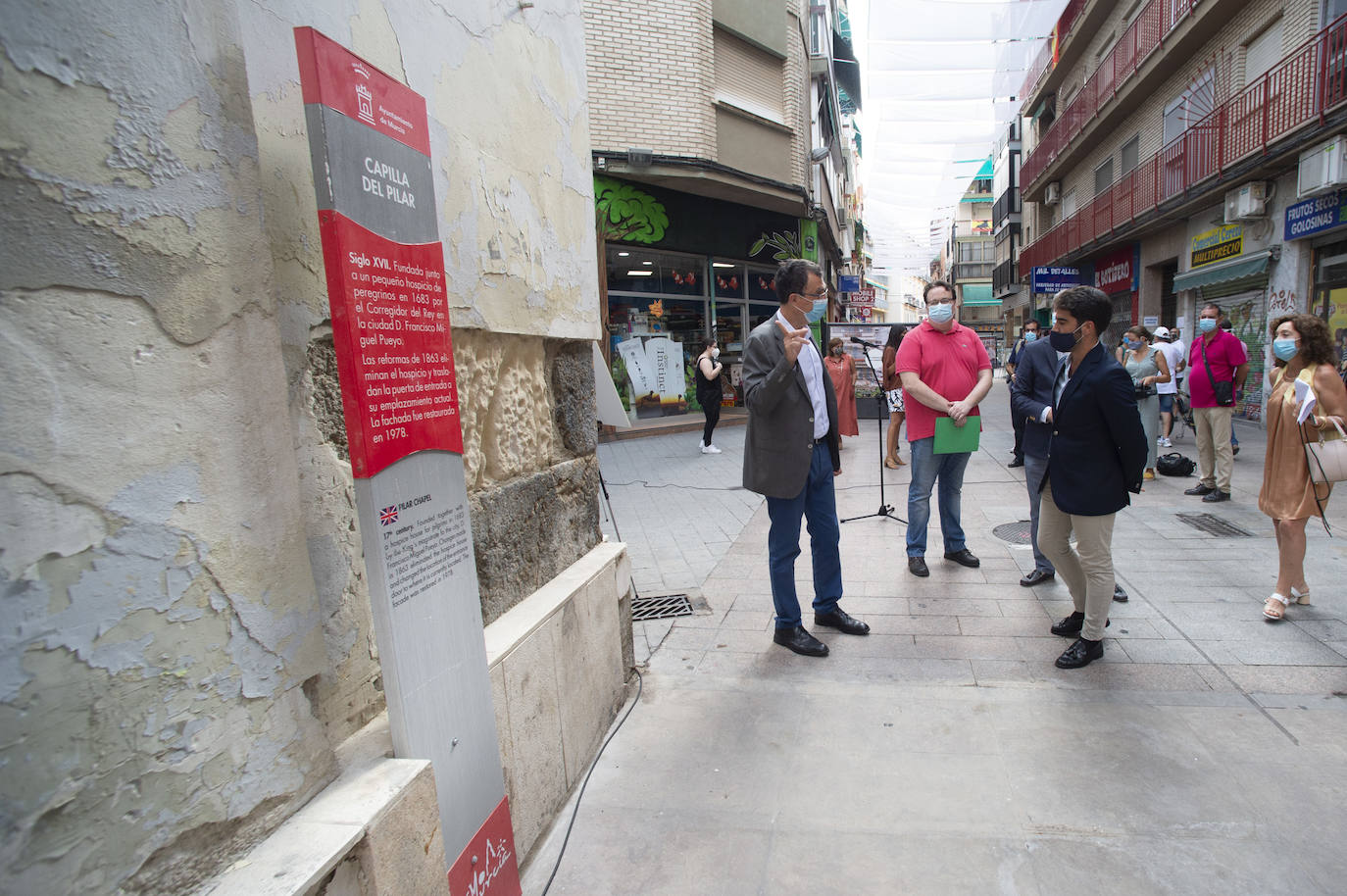 Fotos: El Ayuntamiento de Murcia rehabilitará las cubiertas y fachadas de la Ermita del Pilar