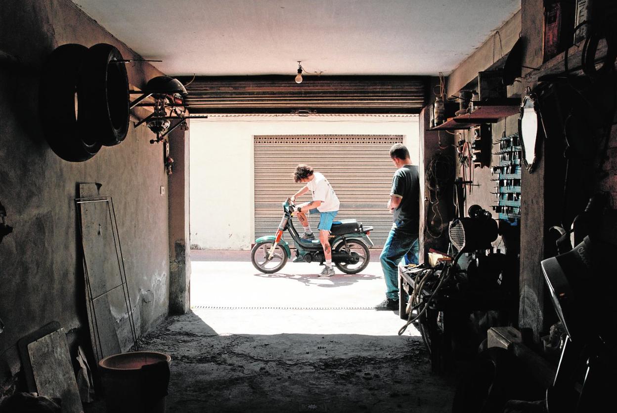 Un fotograma del cortometraje 'La hoguera', del murciano Carlos Saiz. 